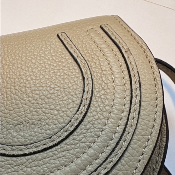 Chloe Marcie Bag - Nano Size in Beige, gold hardware with dusty. EUC leather - Picture 16 of 16